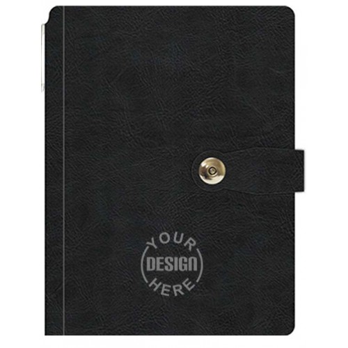 Personalised Diary With Magnetic Lock