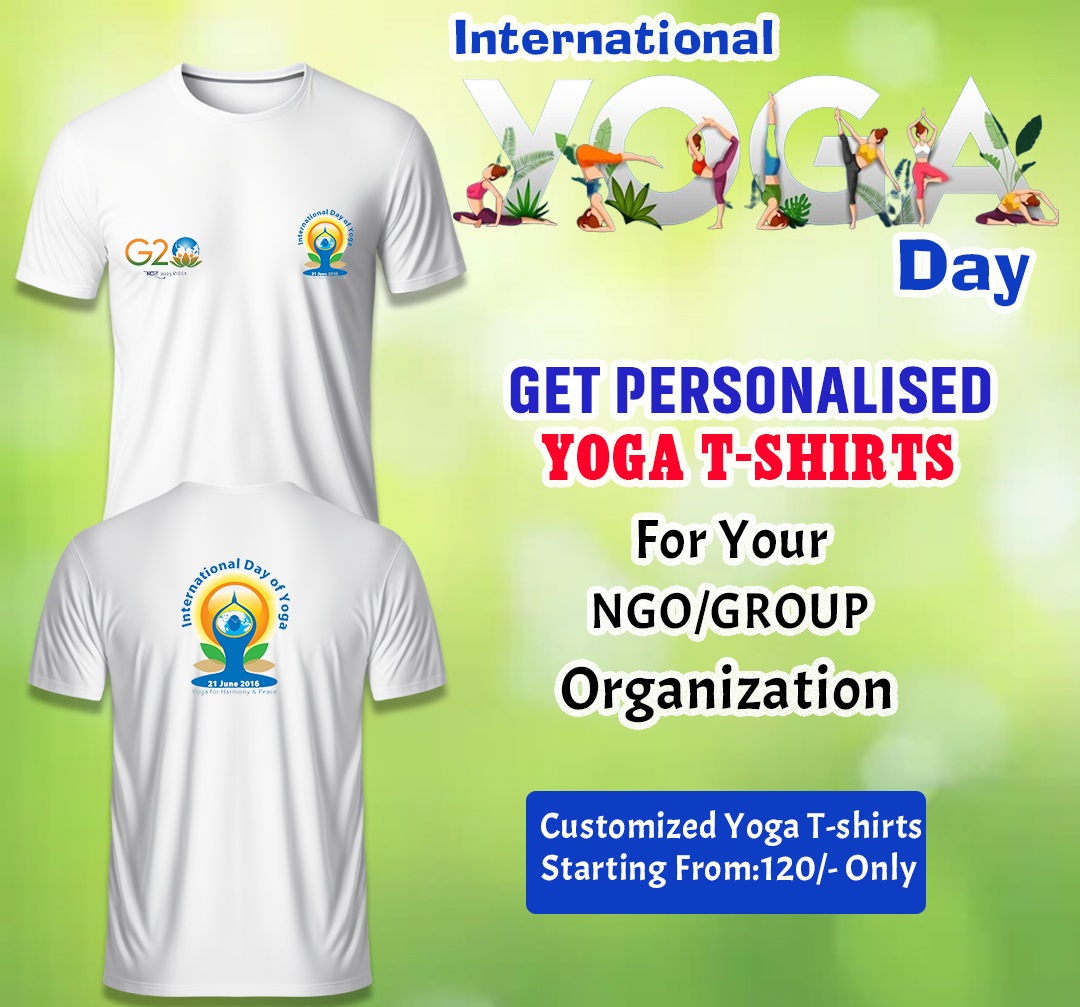 Personalized Yoga T-shirts